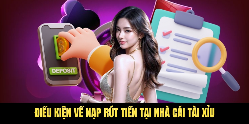Điều khoản và điều kiện Tài Xỉu - Cần biết trước khi chơi 3 Quy định điều kiện về nạp rút tiền tại nhà cái
