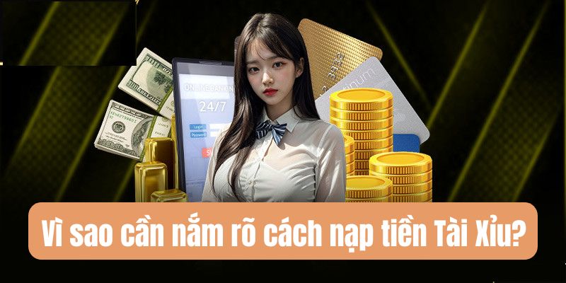 Nạp tiền Tài Xỉu an toàn, nhanh chóng chỉ với vài bước 2 Lý do nên hiểu rõ quy trình nạp tiền Tải Xỉu